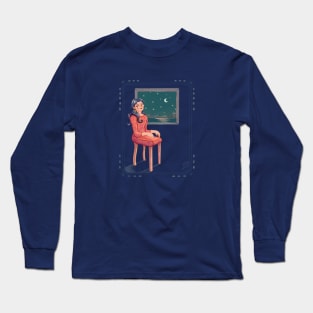 Chair Lady Long Sleeve T-Shirt